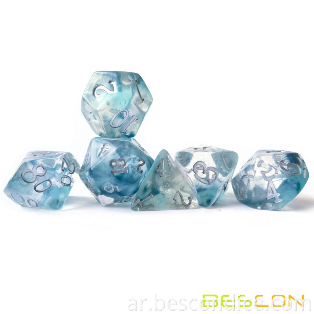 Nebula Mixed Polyhedral Dnd Dice 2